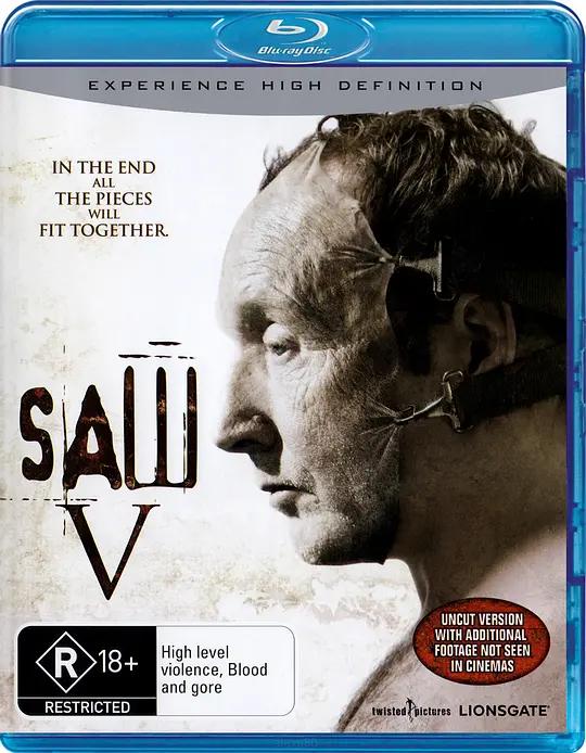 [蓝光原盘] 电锯惊魂5 Saw V (2008) / 夺魂锯5(台) / 恐惧斗室5人面兽心(港) / 你死我活5 / 链锯惊魂5 / Saw.V.2008.Directors.Cut.1080p.BluRay.AVC.DTS-HD.MA.7.1