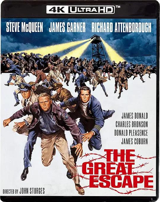 [4K蓝光原盘] 大逃亡 The Great Escape (1963) / 龙虎榜(港) / 第三集中营(台) / 胜利大逃亡 / 绝处逢生 / 胜利逃亡 / The.Great.Escape.1963.2160p.BluRay.REMUX.HEVC.SDR.DTS-HD.MA.5.1
