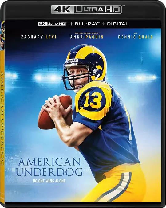 [4K蓝光原盘] 美国草根：库尔特·华纳的故事 American Underdog: The Kurt Warner Story (2021) / American.Underdog.2021.2160p.BluRay.REMUX.HEVC.DTS-HD.MA.TrueHD.7.1.Atmos