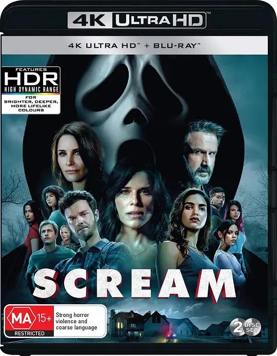 惊声尖叫5 Scream (2022) / 夺命狂呼(港) / 惊声尖叫(台) / 新版惊声尖叫 / 新惊声尖叫 / Scream 5 / Scream.2022.2160p.BluRay.REMUX.HEVC.DTS-HD.MA.7.1