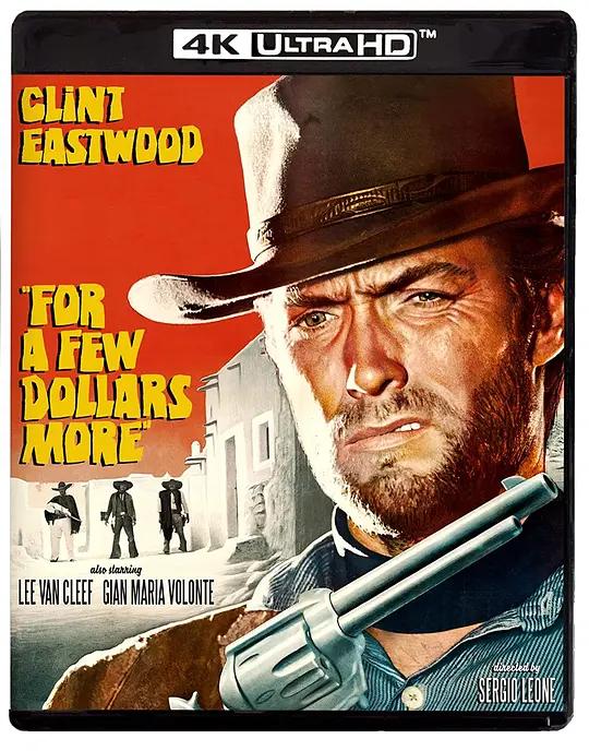 黄昏双镖客 Per qualche dollaro in più (1965) / 独行侠江湖伏霸(港) / 金钱与仇恨 / 赏金杀手 / 为钱卖命 / 为了更多的几块钱 / For.a.Few.Dollars.More.1965.2160p.BluRay.REMUX.HEVC.SDR.DTS-HD.MA.5.1