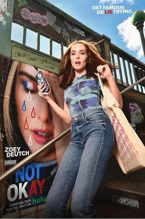 [4K电影] 不好 Not Okay (2022) / Not.Okay.2022.2160p.HULU.2160p.WEB-DL.x265.10bit.HDR.DD5.1