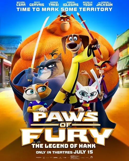 刀锋剑客 Paws of Fury: The Legend of Hank (2022) / Paws.of.Fury.The.Legend.of.Hank.2022.2160p.WEB-DL.x265.10bit.HDR.DDP5.1.Atmos