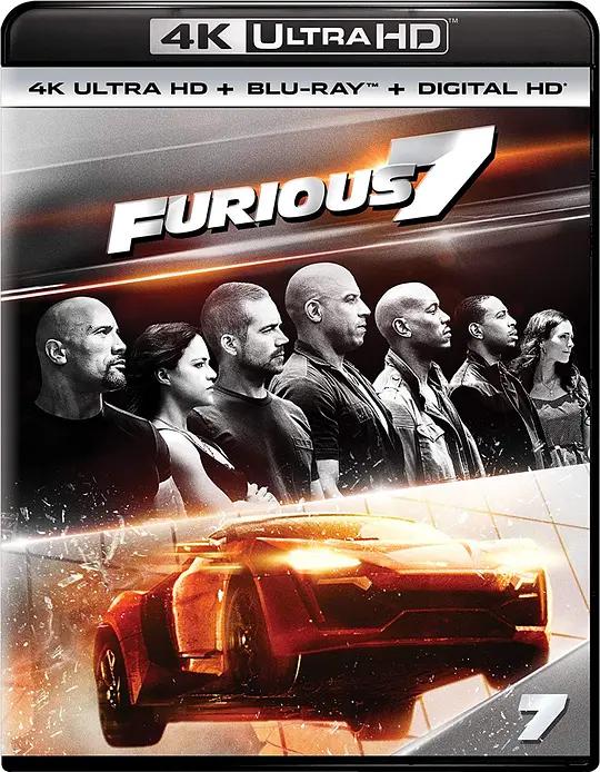速度与激情7 4K蓝光原盘下载 Furious 7 (2015) / Fast & Furious 7 / 狂野时速7(港) / 玩命关头7(台) / Furious.Seven.2015.EXTENDED.2160p.BluRay.REMUX.HEVC.DTS-HR.7.1