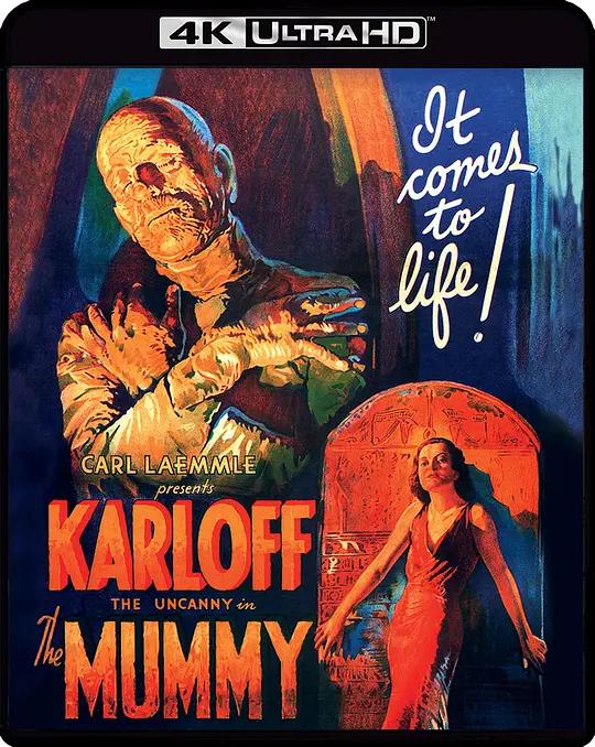 木乃伊 The Mummy (1932) / Cagliostro / Im-Ho-Tep / King of the Dead / Mumien Vaknar / The.Mummy.1932.2160p.BluRay.REMUX.HEVC.DTS-HD.MA.2.0