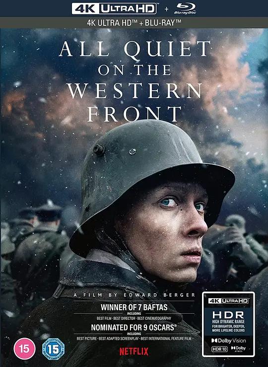 西线无战事 Im Westen nichts Neues (2022) / 新西线无战事 / All Quiet on the Western Front / All.Quiet.on.the.Western.Front.2022.GERMAN.2160p.BluRay.REMUX.HEVC.DTS-HD.MA.TrueHD.7.1.Atmos