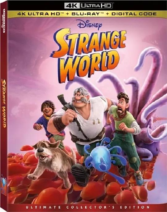 奇异世界 4K蓝光原盘下载 Strange World (2022) / 奇异冒险(台) / 奇异大世界(港) / Strange.World.2022.2160p.DSNP.WEB-DL.x265.10bit.HDR.DDP5.1.Atmos