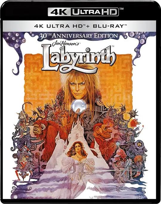 [4K蓝光原盘] 魔幻迷宫 Labyrinth (1986) / 魔王迷宫(台) / Labyrinth 1986 2160p BluRay REMUX HEVC DTS-HD MA TrueHD 7.1 Atmos / Labyrinth 1986 2160p UHD BluRay x265 10bit HDR TrueHD 7.1 Atmos