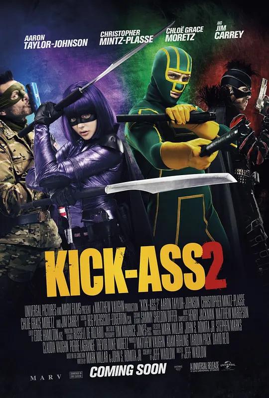 海扁王2 Kick-Ass 2 (2013) / 劲揪侠2(港) / 特攻联盟2(台) / 海扁王2:全力以赴 / Kick-Ass.2.2013.2160p.UHD.BluRay.REMUX.HDR.HEVC.DTS:X.7.1