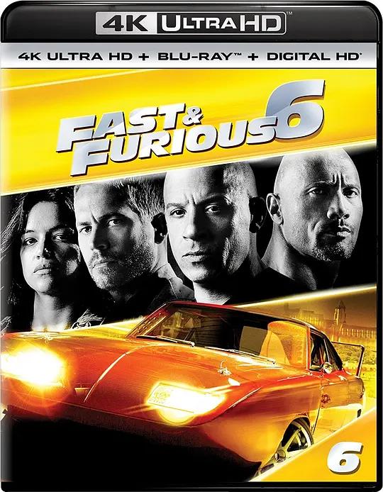 速度与激情6 4K蓝光原盘下载 Furious 6 (2013) / Fast & Furious 6 / Wild Speed: Euro Mission / 狂野时速6(港) / 玩命关头6(台) / Fast.and.Furious.6.2013.EXTENDED.2160p.BluRay.REMUX.HEVC.DTS-HR.7.1