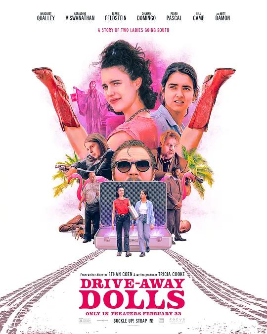 出走俏娇娃 Drive-Away Dolls (2024) / 驾车出走的女人 / Drive-Away.Dolls.2024.2160p.WEB.H265