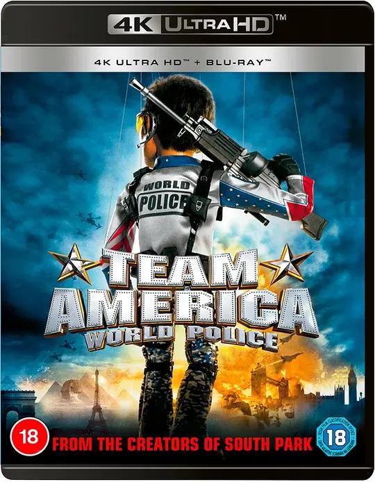 美国战队:世界警察 Team America: World Police (2004) / 美国贱队:世界警察(台) / 环球特警组 / T.A.反恐战队 / Team.America.World.Police.2004.2160p.UHD.Blu-ray.HEVC.DTS-HD.MA.5.1