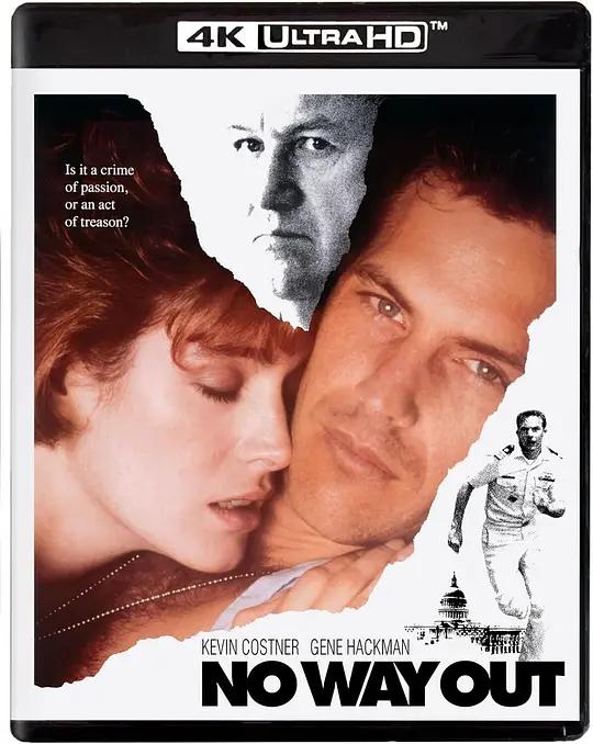 谍海军魂 No Way Out (1987) / 走投无路 / 军官与间谍 / 无路可退 / No.Way.Out.1987.2160p.UHD.Blu-ray.HEVC.DTS-HD.MA5.1