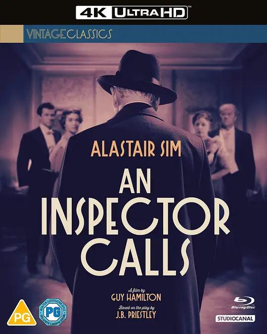 探长来访 An Inspector Calls (1954) / 罪恶之家 / An.Inspector.Calls.1954.2160p.GBR.UHD.Blu-ray.DoVi.HDR10.HEVC.LPCM 1.0
