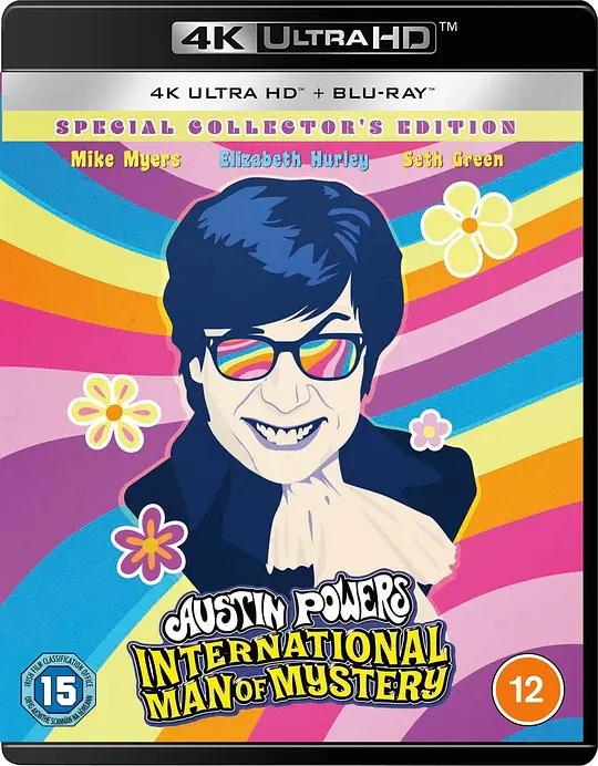 王牌大贱谍 Austin Powers: International Man of Mystery (1997) / 奥斯汀的力量 / 神秘人奥斯汀 / 至OUT特务IN娇娃 / 神秘的国际人物奥斯汀 / Austin.Powers.International.Man.of.Mystery.1997.2160p.UHD.Blu-ray.HEVC.DTS-HD.MA.5.1