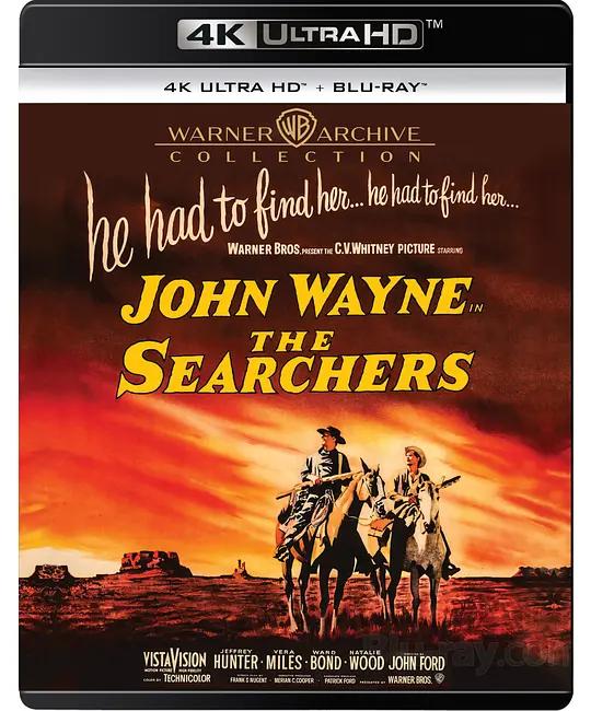 搜索者 The Searchers (1956) / 日落狂沙 / The.Searchers.1956.2160p.USA.UHD.Blu-ray.DV.HDR.HEVC.DTS-HD.MA.2.0