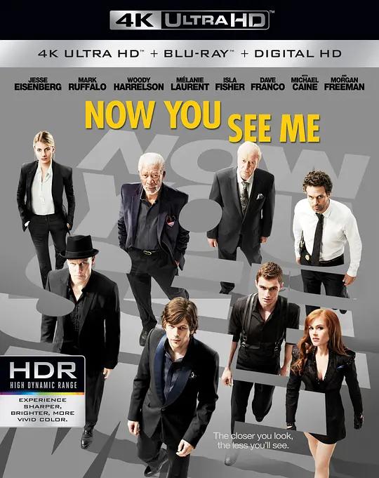 惊天魔盗团 4K蓝光原盘下载 Now You See Me (2013) / 出神入化(台) / 看到我了吧 / 瞒天过海 / 非常盗(港) / Now.You.See.Me.2013.2160p.BluRay.REMUX.HEVC.DTS-HD.MA.TrueHD.7.1.Atmos