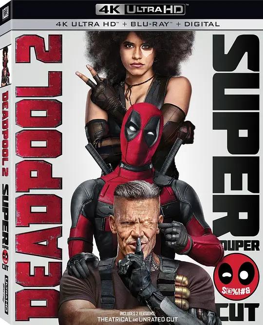 死侍2 4K蓝光原盘下载 Deadpool 2 (2018) / DP2 / Once Upon a Deadpool / 死侍2 / 死侍2:童话篇 / 死侍往事 / Deadpool.2.2018.2160p.BluRay.REMUX.HEVC.DTS-HD.MA.TrueHD.7.1.Atmos