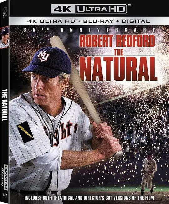 天生好手 4K蓝光原盘下载 The Natural (1984) / 天赋 / 天赐奇才 / The.Natural.1984.DC.2160p.BluRay.REMUX.HEVC.DTS-HD.MA.TrueHD.7.1.Atmos