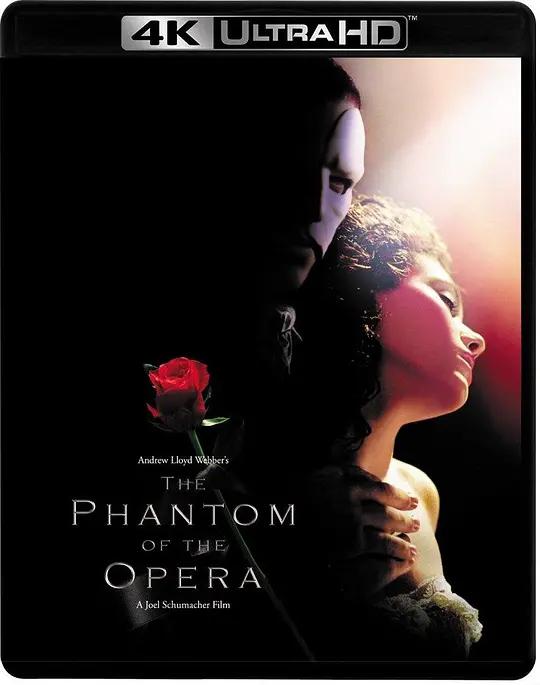 歌剧魅影 4K蓝光原盘下载 The Phantom of the Opera (2004) / 歌声魅影(港) / 安德鲁洛伊韦伯之歌剧魅影(台) / 歌剧院幽灵 / 剧院魅影 / The.Phantom.Of.The.Opera.2004.2160p.BluRay.REMUX.HEVC.LPCM.5.1