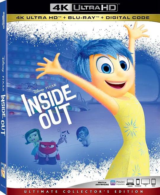 头脑特工队 4K蓝光原盘下载 Inside Out (2015) / 大脑内外 / 大脑环游记 / 头脑大作战 / 头脑总动员 / 玩转脑朋友(港) / 由内而外 / 脑中小小人 / 脑筋急转弯(台) / Inside.Out.2015.2160p.BluRay.REMUX.HEVC.TrueHD.7.1.Atmos
