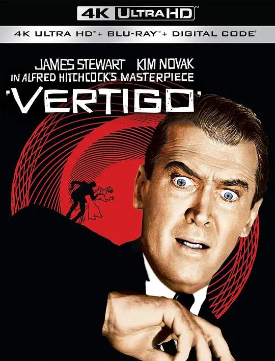 迷魂记 4K蓝光原盘下载 Vertigo (1958) / Alfred Hitchcock's Vertigo / 眩晕 / Vertigo.1958.2160p.BluRay.REMUX.HEVC.DTS-X.7.1