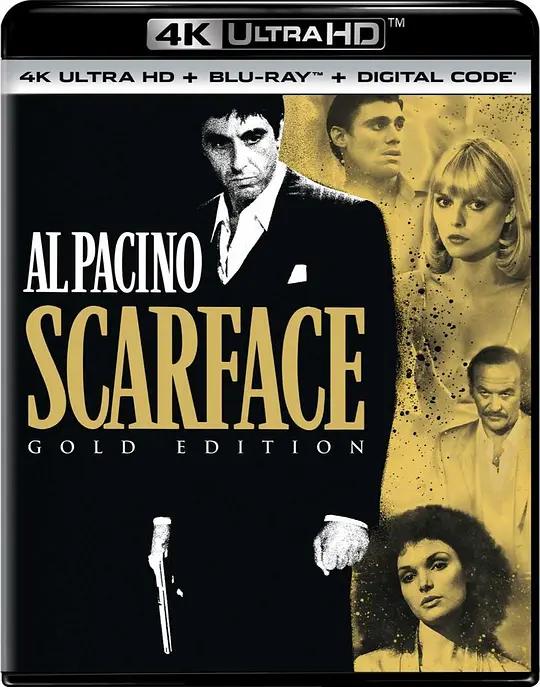 疤面煞星 4K蓝光原盘下载 Scarface (1983) / 疤脸人 / Scarface / 疤面人 / Scarface.1983.2160p.BluRay.REMUX.HEVC.DTS-X.7.1