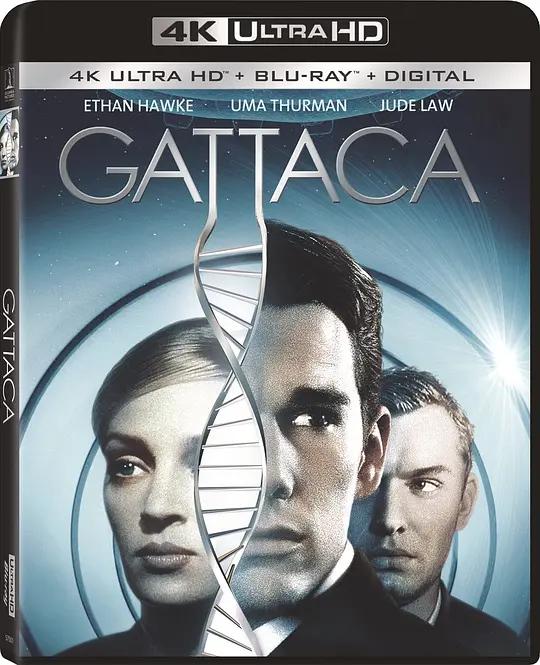 千钧一发 4K蓝光原盘下载 Gattaca (1997) / 伽蒂卡 / 变种异煞(港) / 基因代码 / 太空梦 / 戛塔卡 / 自然人 / Gattaca.1997.2160p.BluRay.REMUX.HEVC.DTS-HD.MA.TrueHD.7.1.Atmos