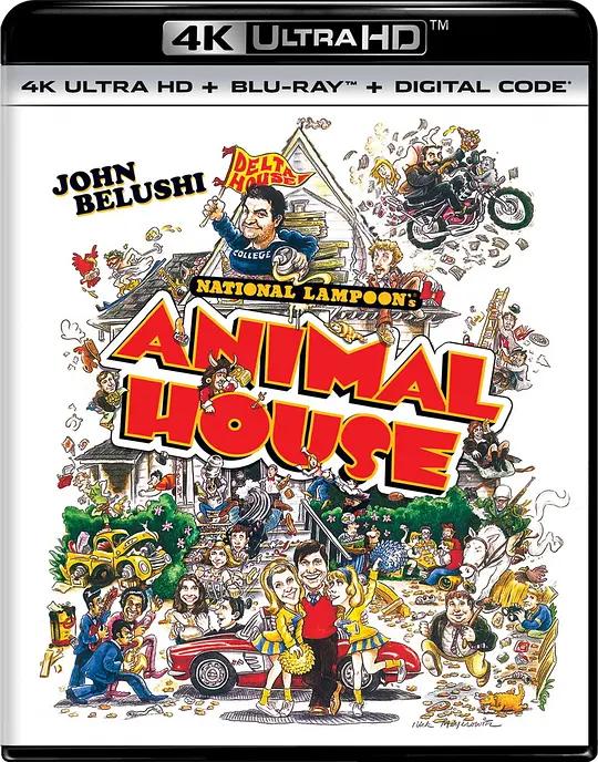 [4K蓝光原盘] 动物屋 Animal House (1978) / National Lampoon's Animal House / Animal.House.1978.2160p.BluRay.REMUX.HEVC.DTS-X.7.1