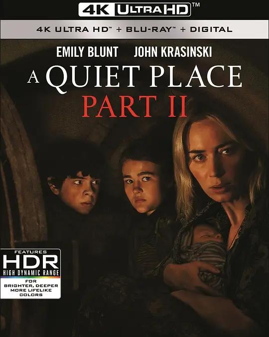 [4K蓝光原盘] 寂静之地2 A Quiet Place: Part II (2021) / A Quiet Place 2 / 噤界II(台) / 无声绝境II(港) / A.Quiet.Place.Part.II.2021.2160p.BluRay.REMUX.HEVC.DTS-HD.MA.TrueHD.7.1.Atmos