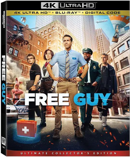 [4K蓝光原盘] 失控玩家 Free Guy (2021) / 分身人 / 爆机自由仁(港) / 脱稿玩家(台) / 自由之人 / 自由人 / Free.Guy.2021.2160p.BluRay.REMUX.HEVC.DTS-HD.MA.TrueHD.7.1.Atmos