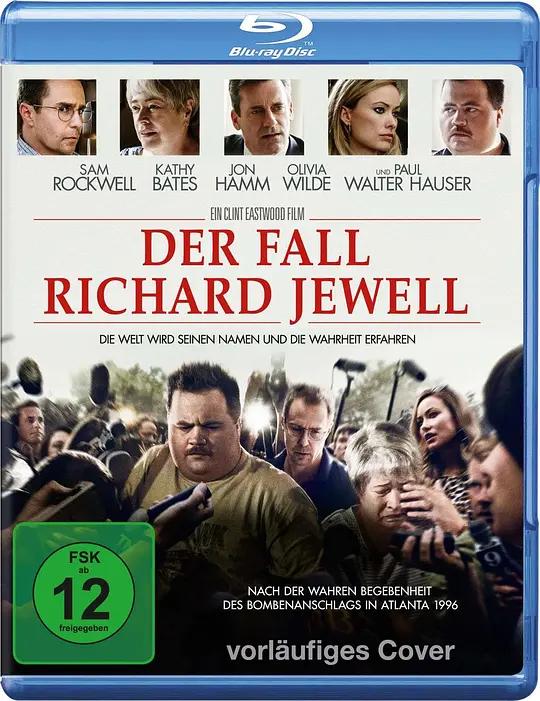 [蓝光原盘] 理查德·朱维尔的哀歌 Richard Jewell (2019) / 李察朱维尔：惊世疑案(港) / 李察朱威尔事件(台) / 美国噩梦 / 理查德·朱厄尔 / 理查德·杰威尔的歌谣 / Richard.Jewell.2019.1080p.BluRay.REMUX.AVC.DTS-HD.MA.5.1