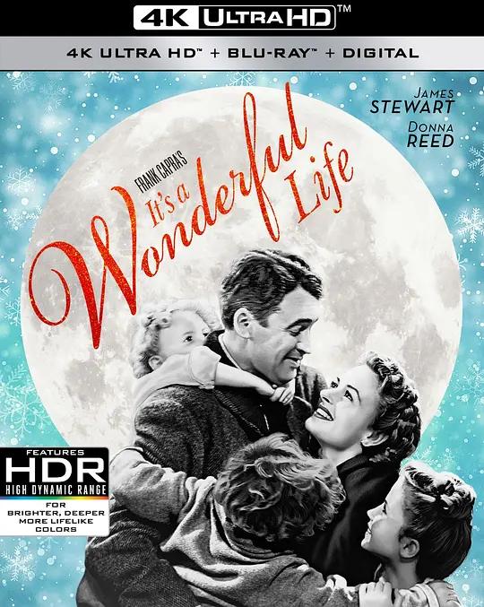 生活多美好 4K蓝光原盘下载 It's a Wonderful Life (1946) / Frank Capra's It's a Wonderful Life / 哀乐人生 / 美好人生 / 美好生活 / 风云人物 / Its.a.Wonderful.Life.1946.2160p.BluRay.REMUX.HEVC.TrueHD.2.0